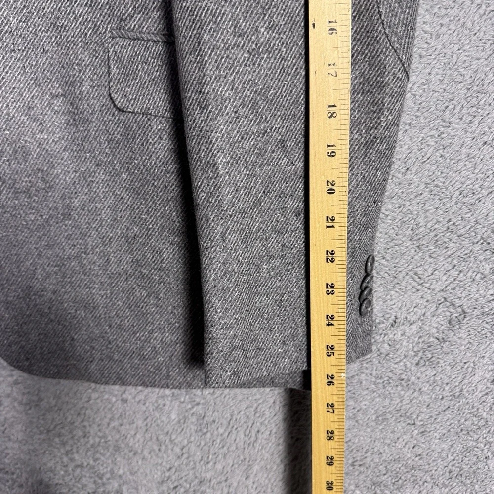 Joseph Abboud Blazer Men 44L Wool Unstructured SportCoat Nova Fides Speckle Slim